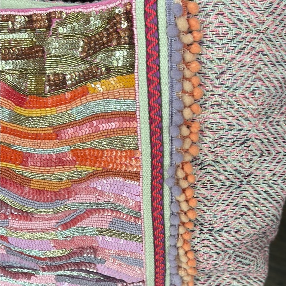 ✨America & Beyond Sequin & Woven Tote Bag✨ - Picture 2 of 14